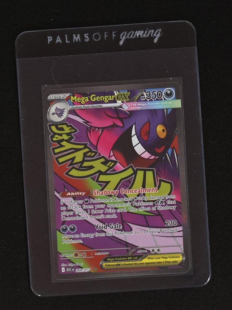 2026 Pokémon TCG Ascended Heroes #269 Mega Gengar EX — front
