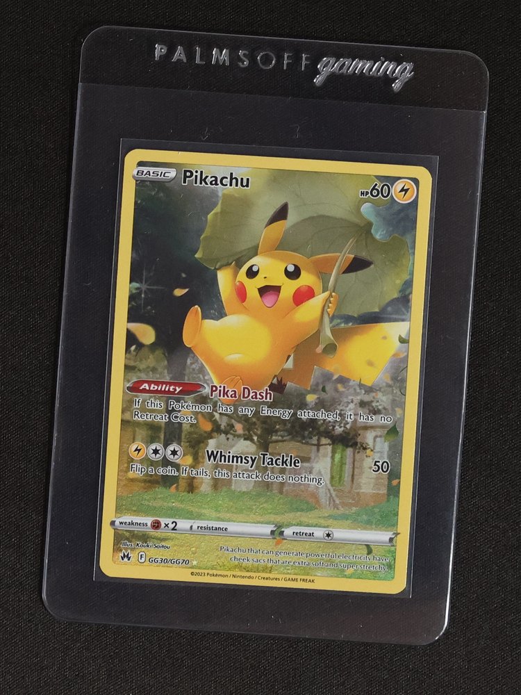 2023 Pokémon GG30/GG70 Pikachu Crown Zenith: Galarian Gallery — front