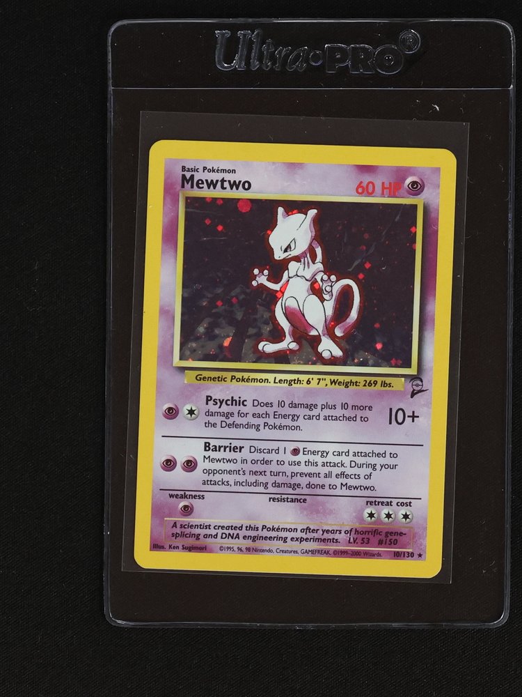 1999 Pokemon #10 Mewtwo — front