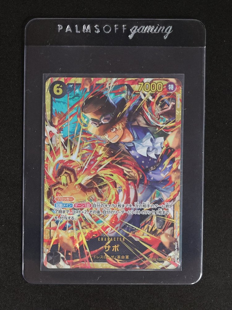 One Piece TCG OP13-120 Sabo — front