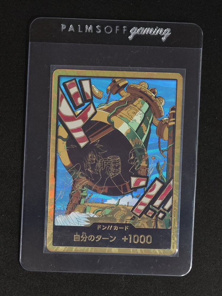 One Piece Card The Best Vol.2 PRB-02 Kalgara Don!! Card Gold Frame — front