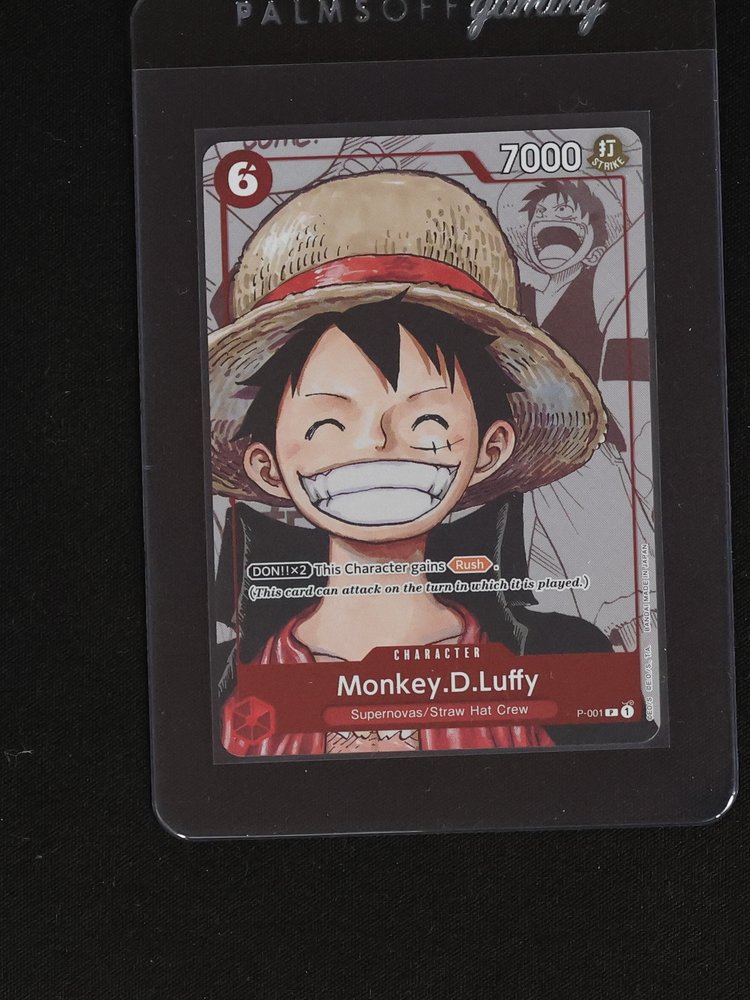 2022 One Piece Card Game #P-001 Monkey.D.Luffy — front