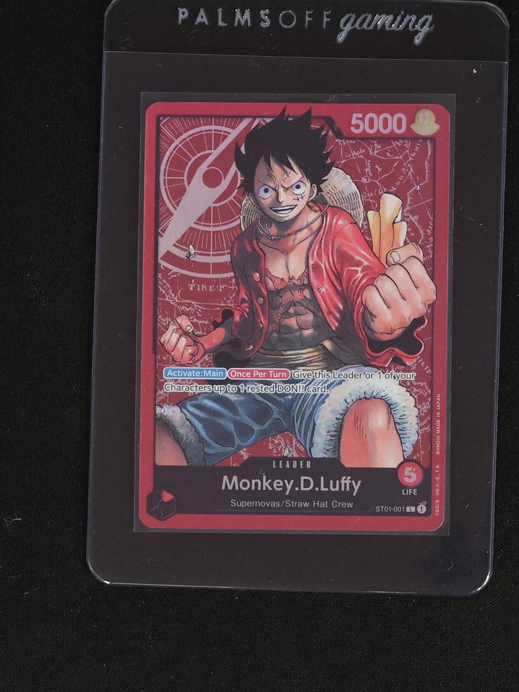 Monkey.D.Luffy ST01-001 Starter Deck 1: Straw Hat Crew — front