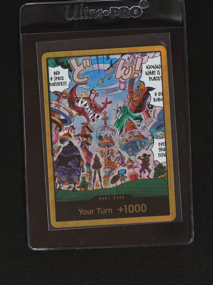 2023 One Piece OP14 Don!! Card Your Turn +1000 — front