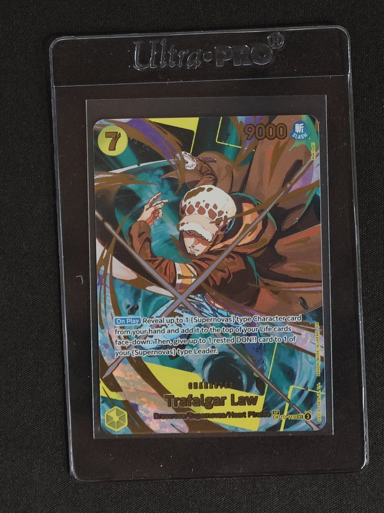 Trafalgar Law OP10-119 Premium Booster The Best Vol. 2 Foil — front