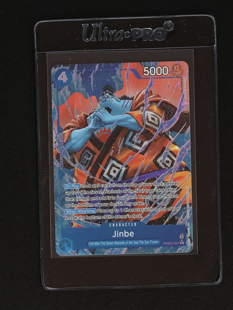 One Piece TCG PRB02-007 Jinbe Alternate Art — front