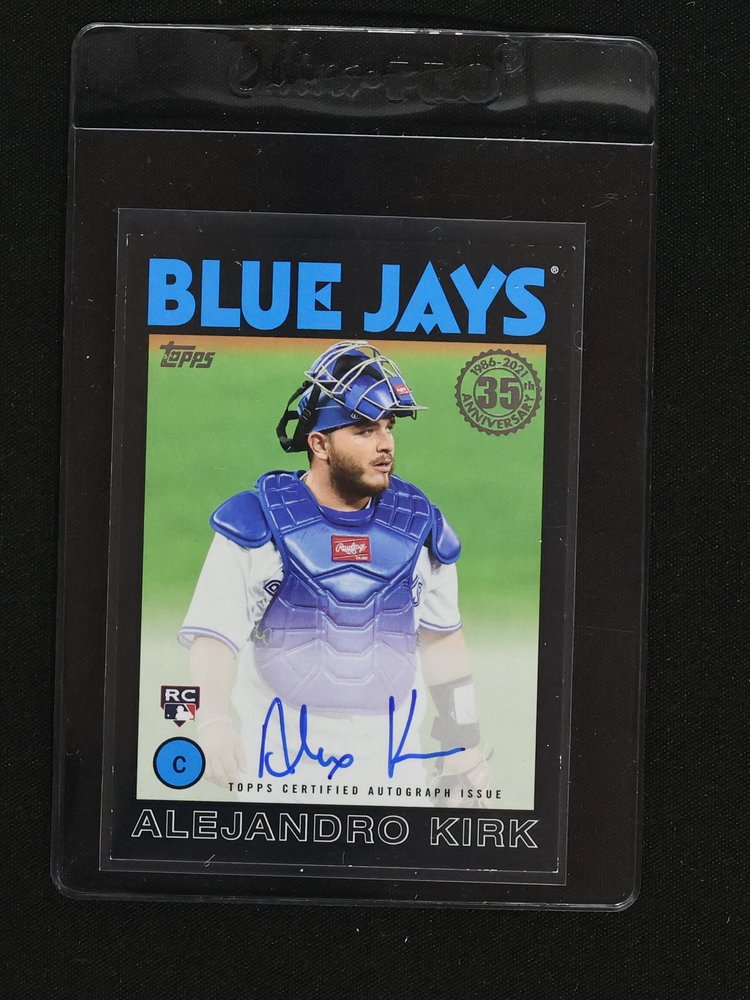 2021 Topps Update #86B-AK Alejandro Kirk RC — front