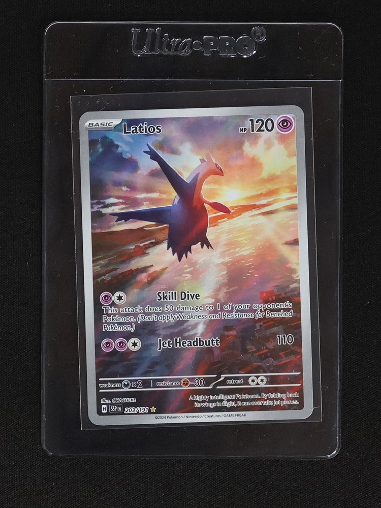 2024 Pokémon SV08: Surging Sparks #203 Latios — front