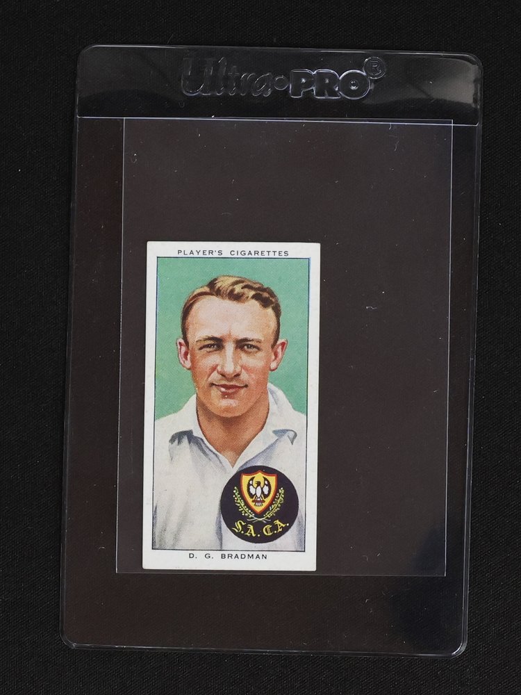 1938 Player Cricketers #38 D. G. Bradman — front