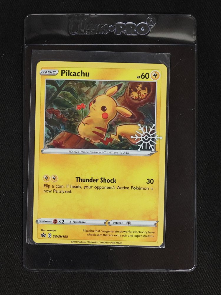 2022 Pokémon SWSH153 Pikachu — front