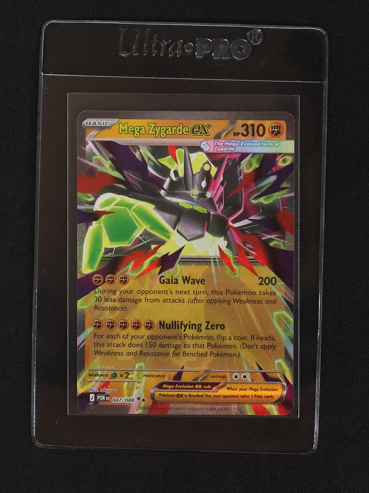 2017 Pokémon Perfect Order #047 Mega Zygarde EX — front