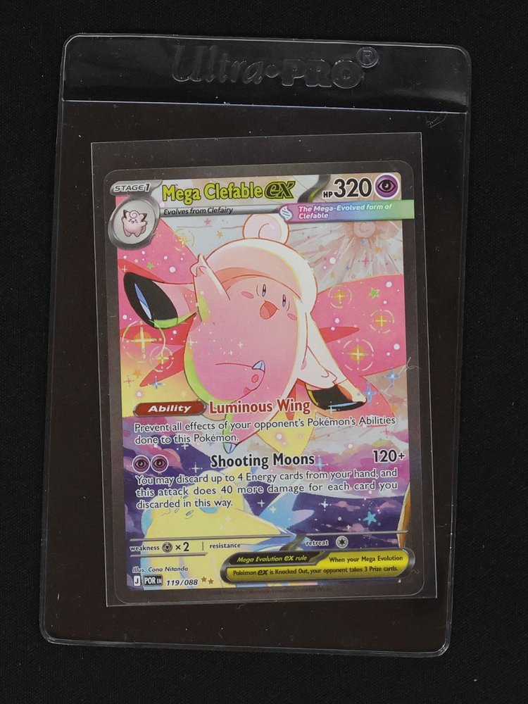2026 Pokemon TCG Perfect Order #119/088 Mega Clefable ex — front