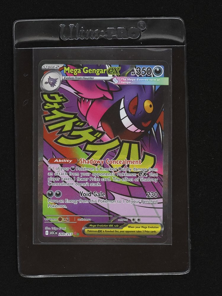 2026 Pokemon Ascended Heroes #269/217 Mega Gengar EX — front