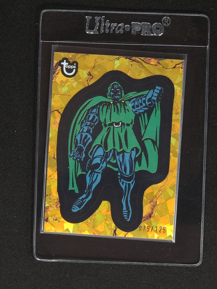 2025 Topps Marvel Comic Book Heroes 1975 #4 Doctor Doom — front
