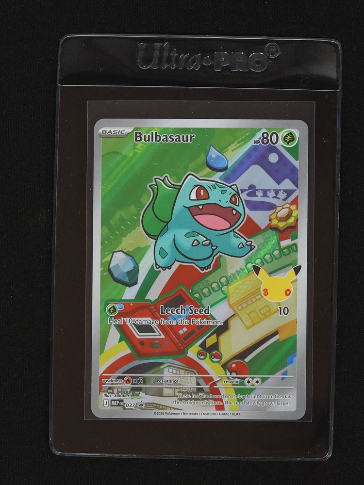 2026 Pokémon MEP #037 Bulbasaur — front