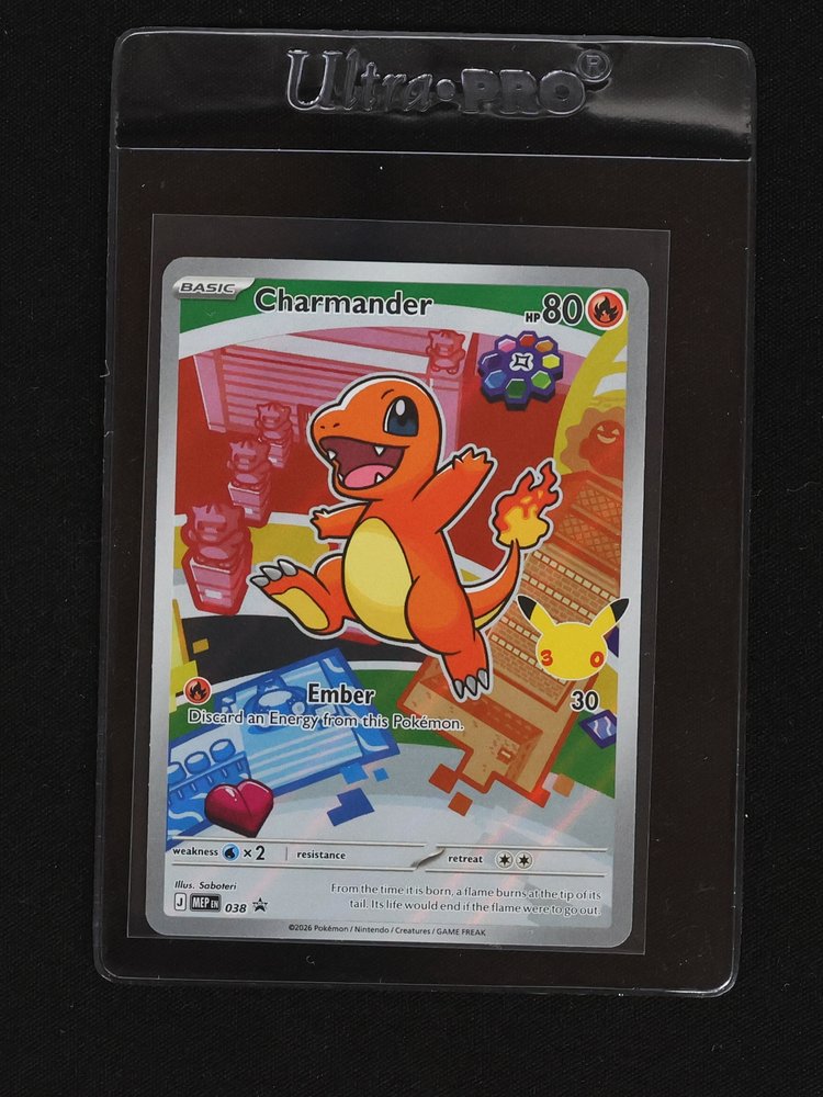 2026 Pokémon MEP #038 Charmander — front