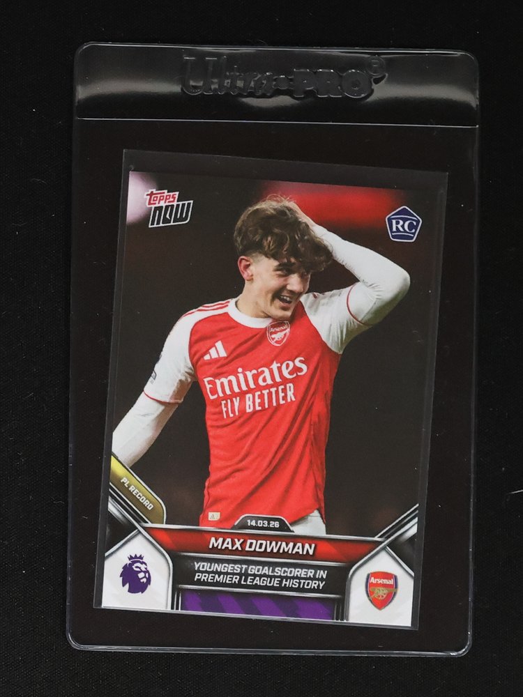 2025-26 Topps Now #156 Max Dowman — front
