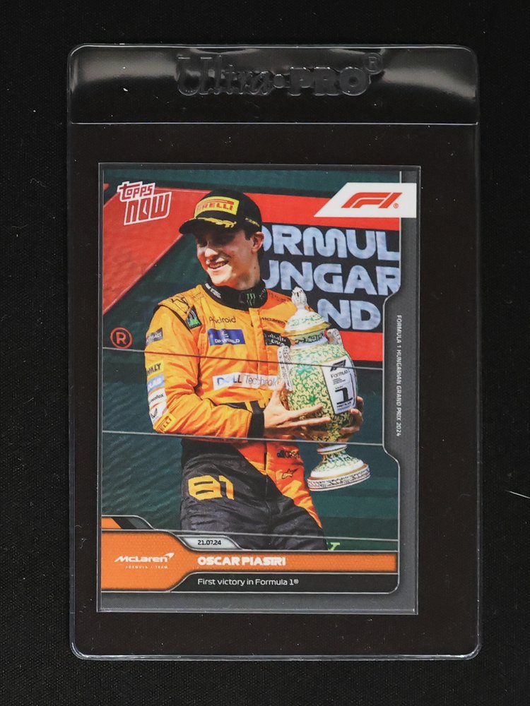2024 Topps Now #041 Oscar Piastri — front