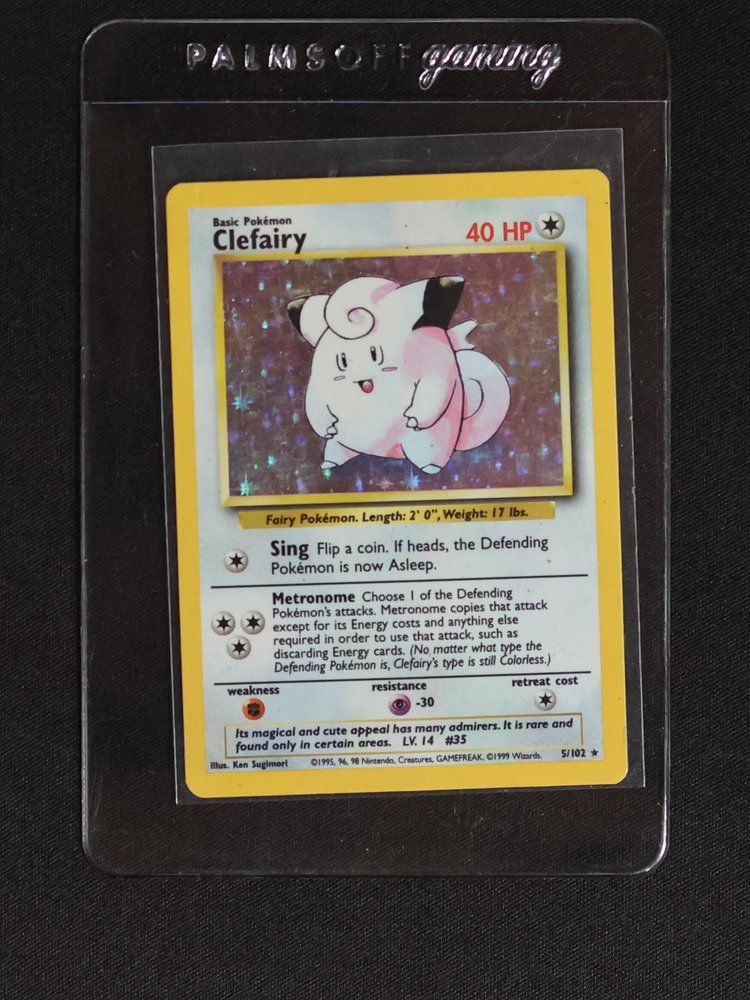 1999 Pokémon #5 Clefairy — front
