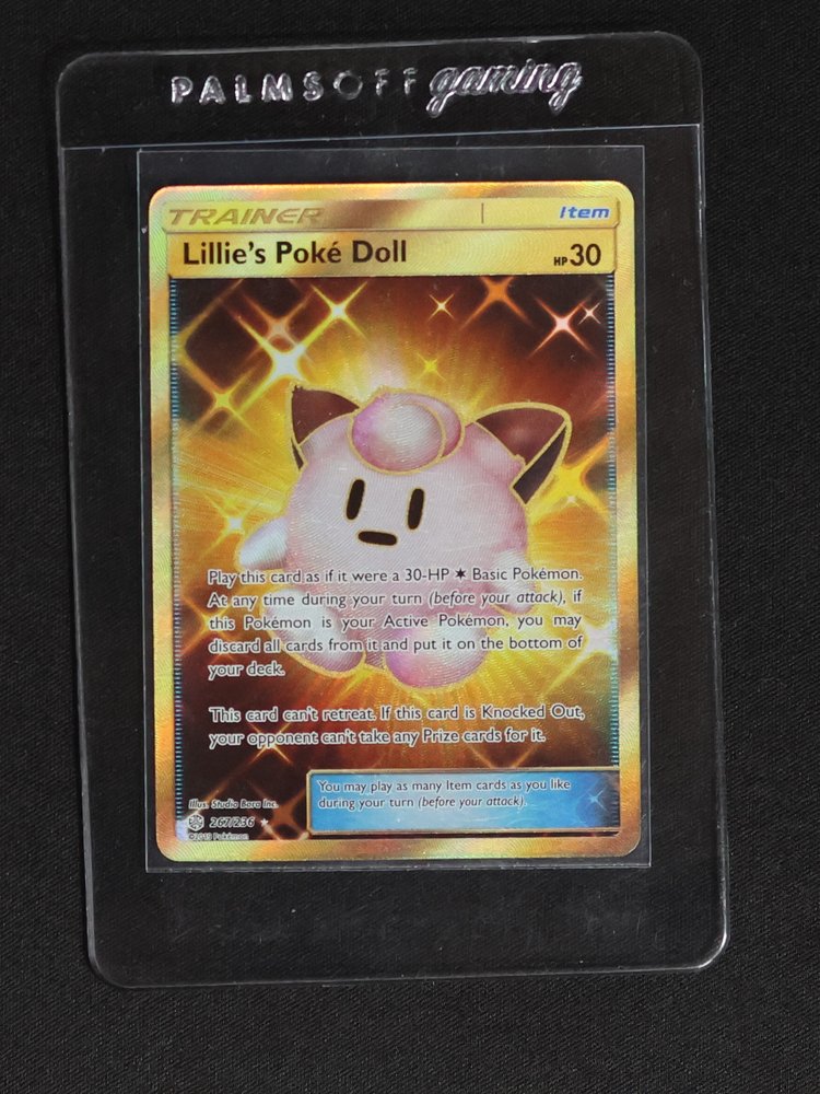 2019 Pokémon Sun & Moon Cosmic Eclipse #267 Lillie's Poke Doll — front
