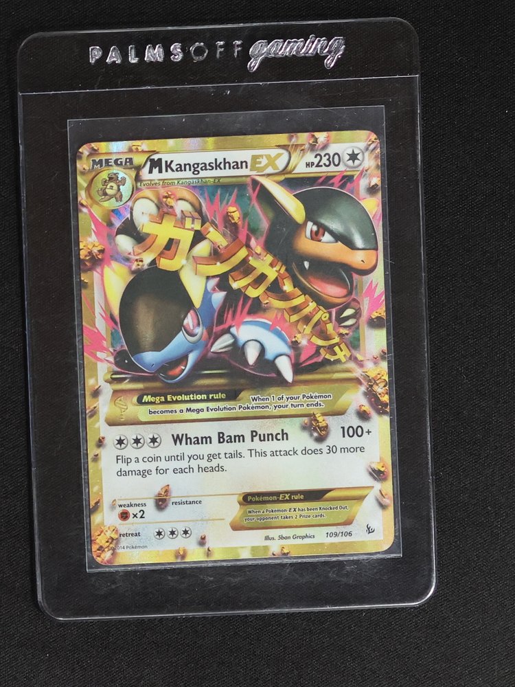 2014 Pokémon #109 Mega Kangaskhan EX — front