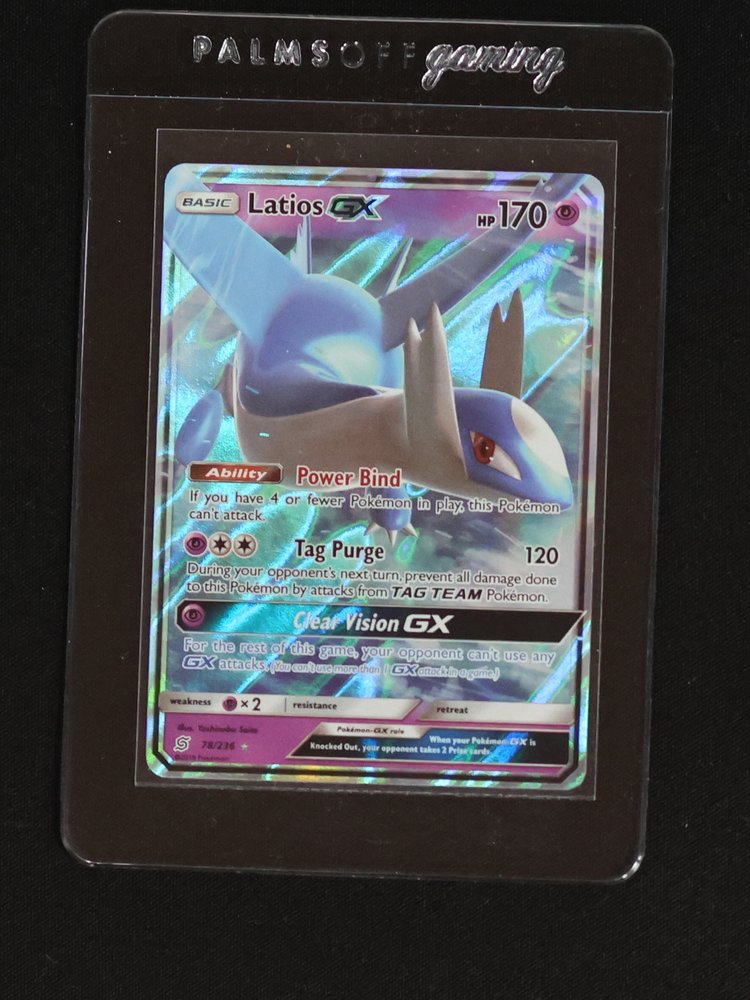 2019 Pokémon Unified Minds #78 Latios GX — front