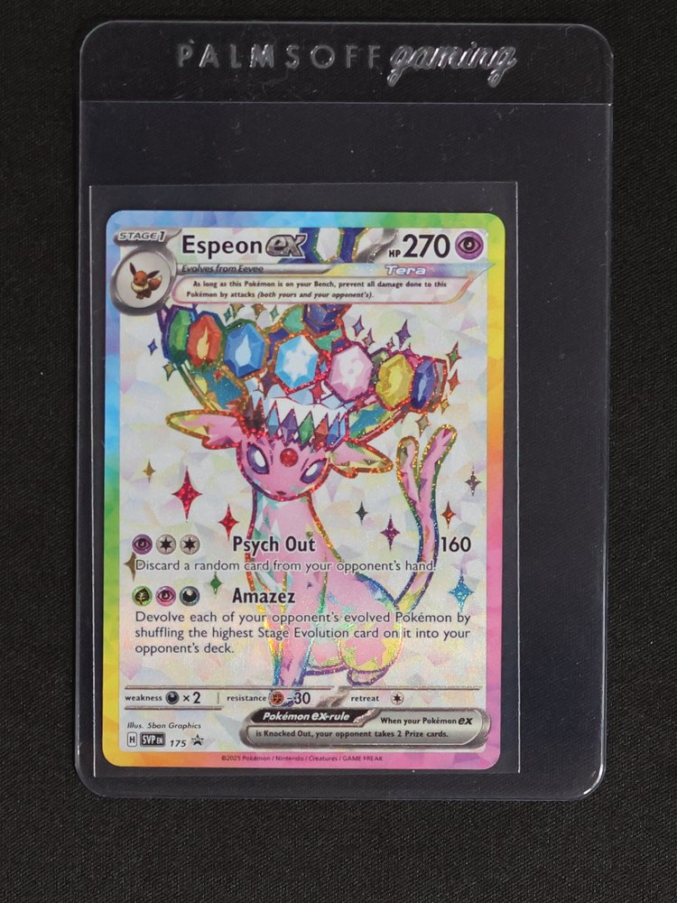 2025 Pokémon SV: Scarlet & Violet Promo #175 Espeon ex — front