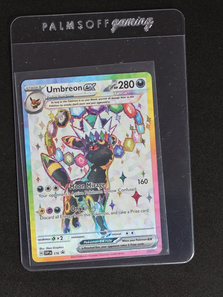 2025 Pokémon SVP #176 Umbreon ex — front