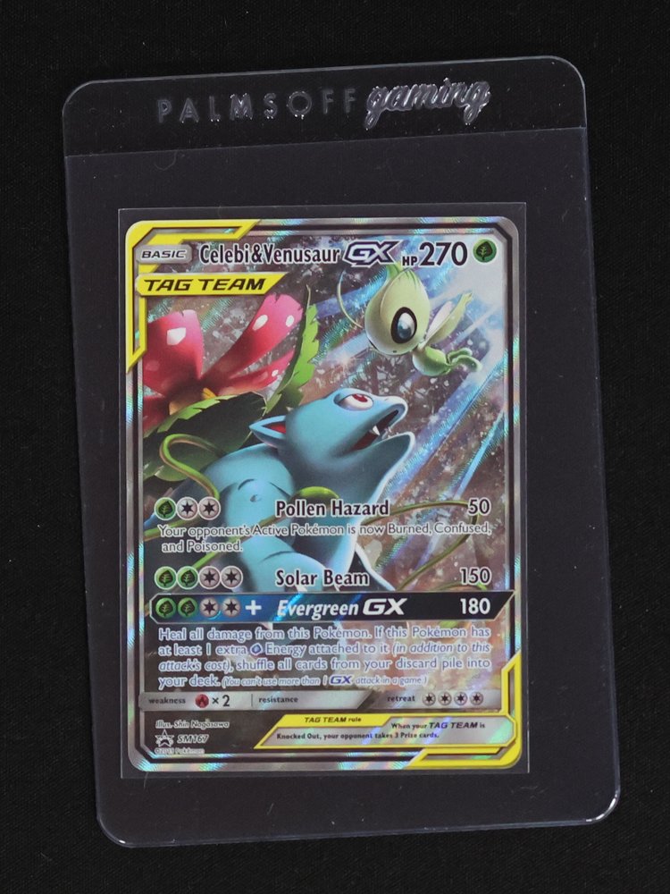 2019 Pokémon SM167 Celebi & Venusaur GX — front