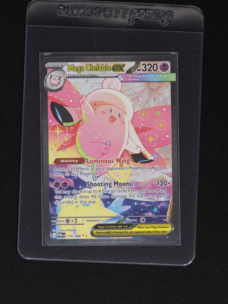 Pokemon Perfect Order #119/088 Mega Clefable EX — front