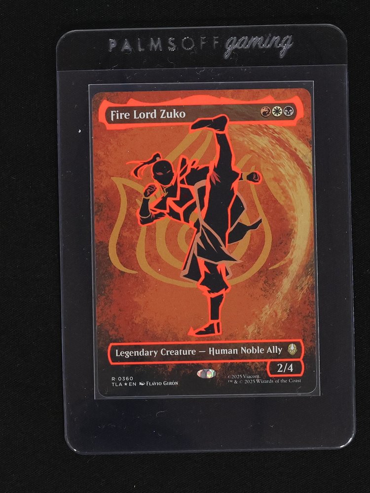 2025 Magic: The Gathering Avatar: The Last Airbender #0360 Fire Lord Zuko — front