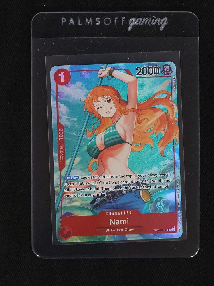 One Piece Card Game OP01-016 Nami Romance Dawn — front