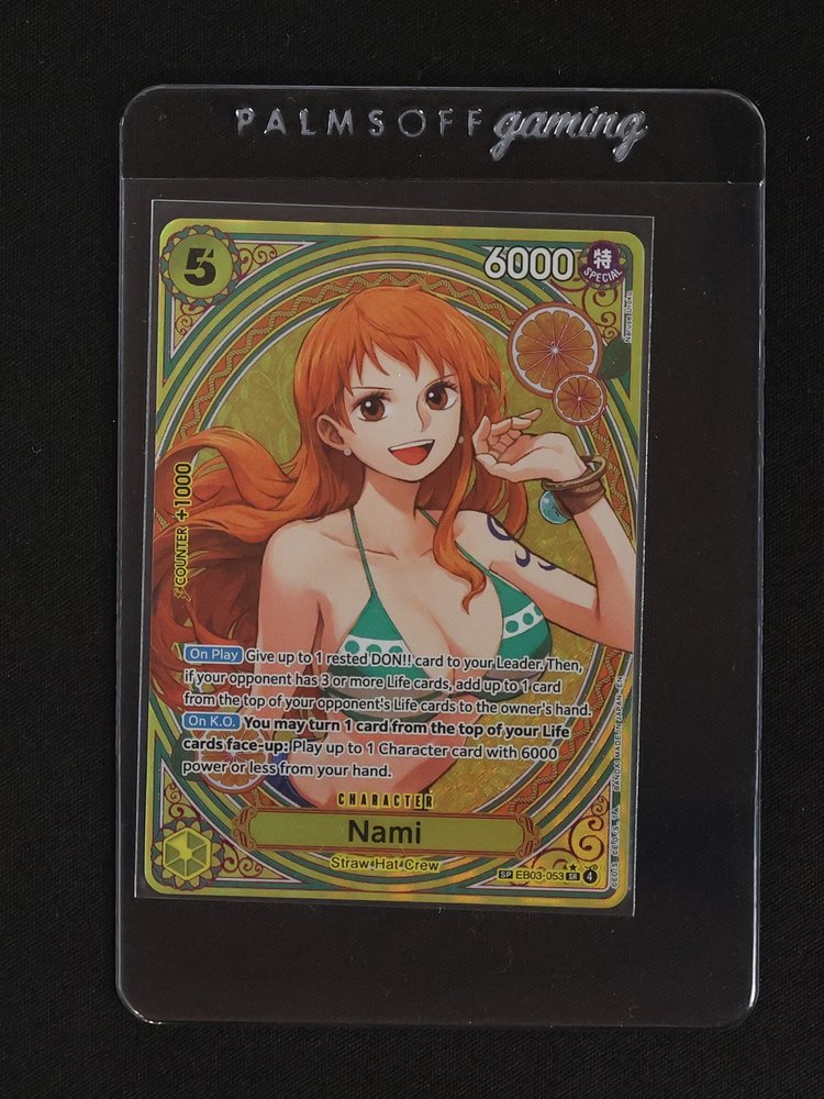 2024 Bandai One Piece Extra Booster Heroines Edition #EB03-053 Nami — front