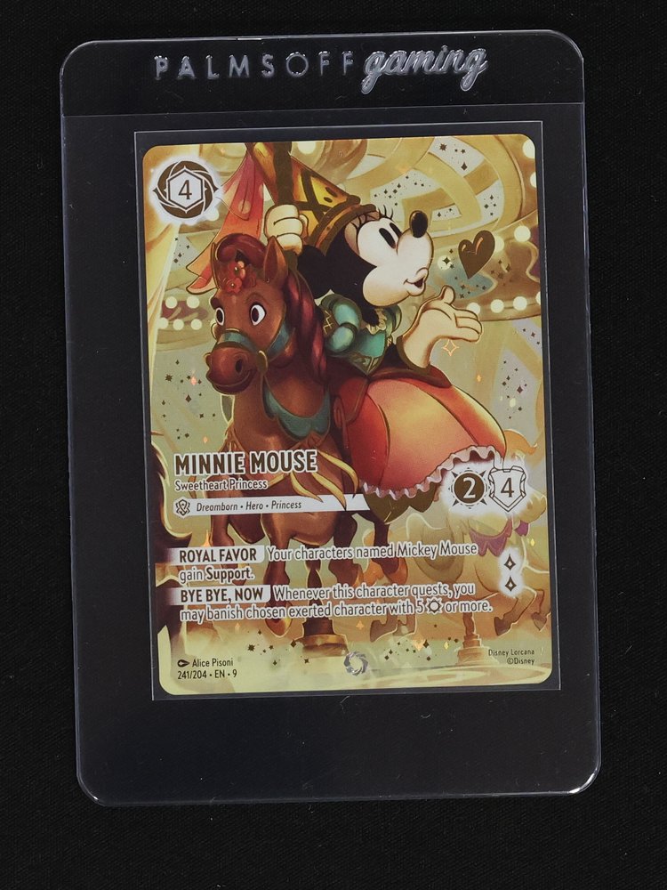 2024 Disney Lorcana #241 Minnie Mouse Sweetheart Princess — front