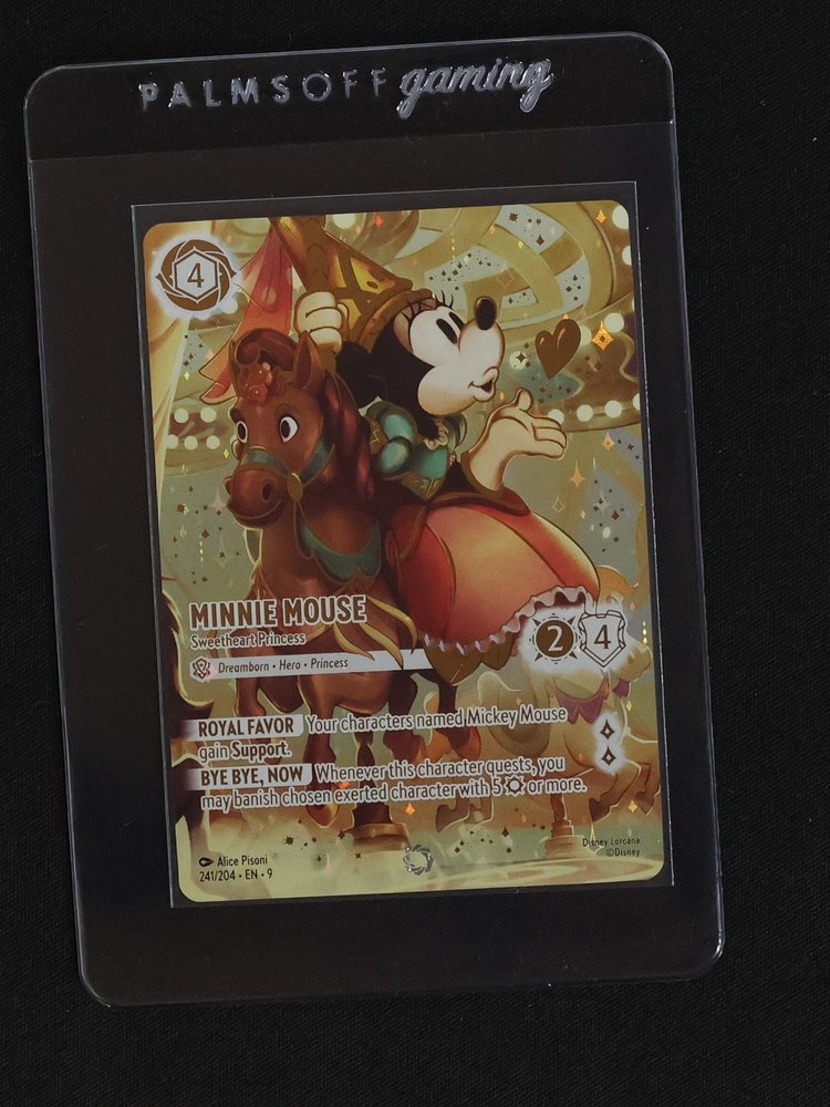 Disney Lorcana #241 Minnie Mouse Sweetheart Princess — front