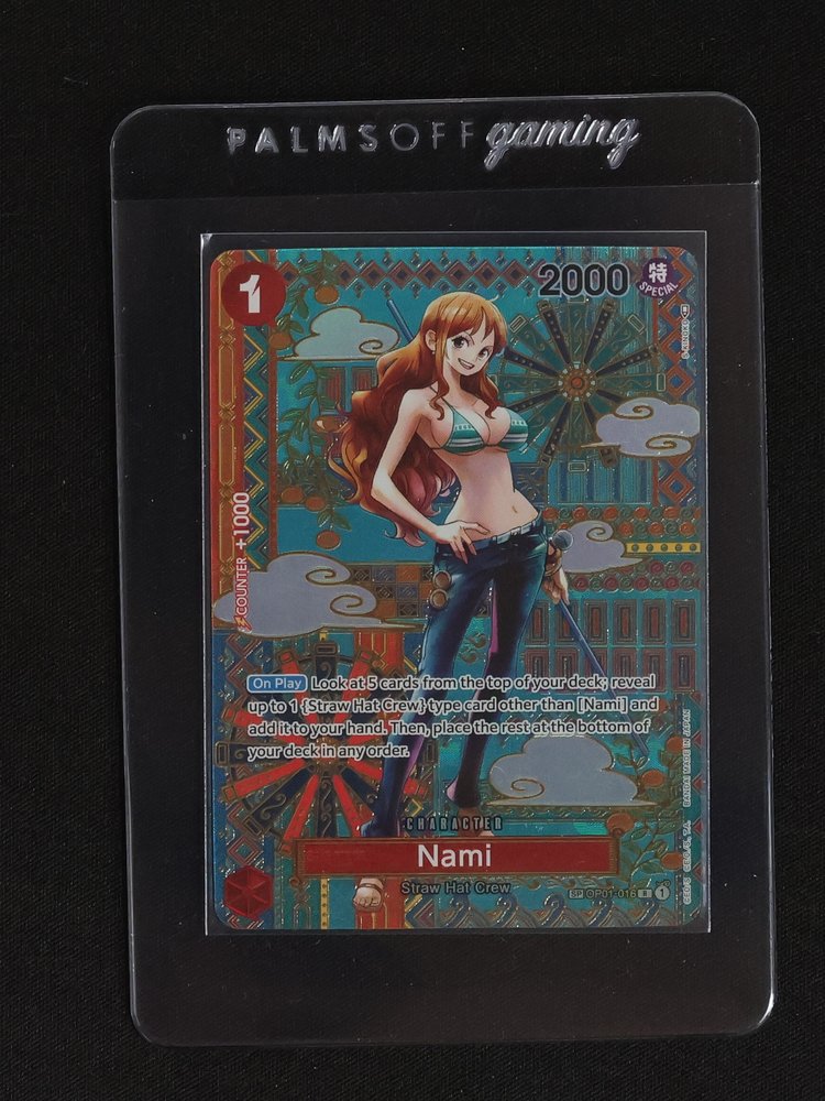 One Piece TCG OP01-016 Nami (SP) Awakening of the New Era — front