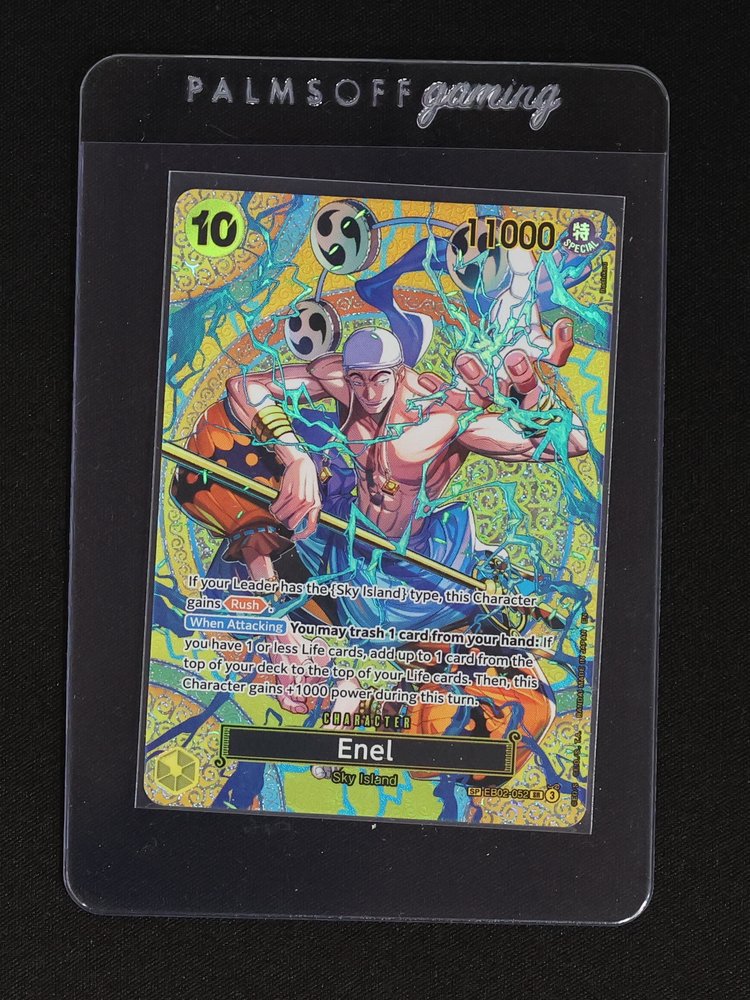 One Piece TCG EB02-052 Enel SP Special Foil — front
