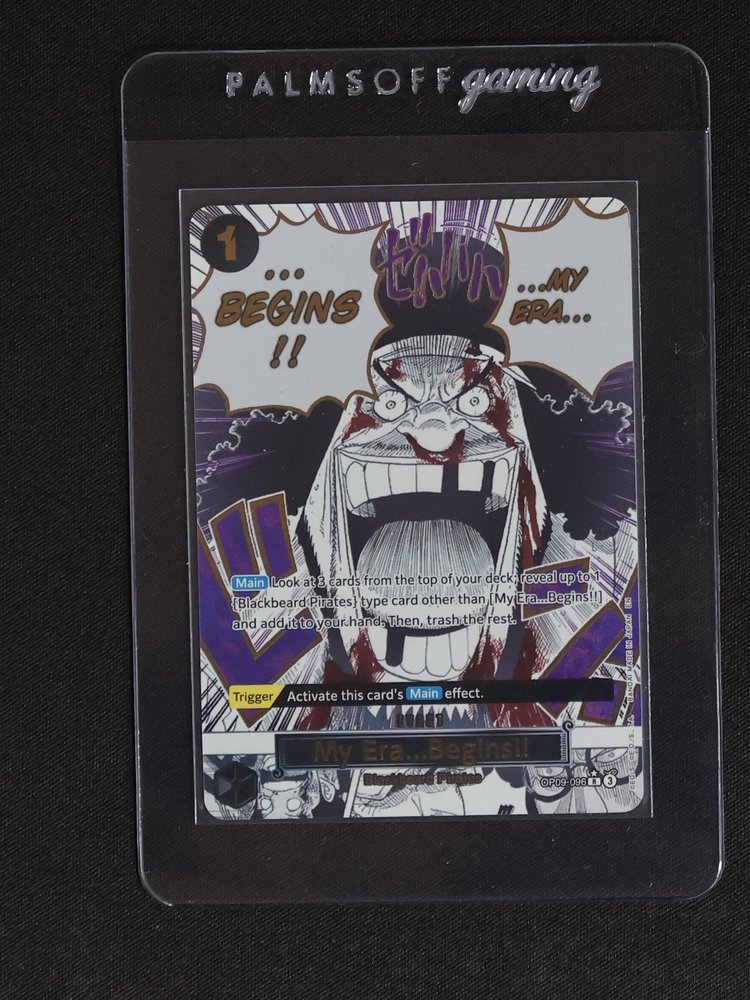 One Piece Card Game OP09-096 My Era...Begins!! — front