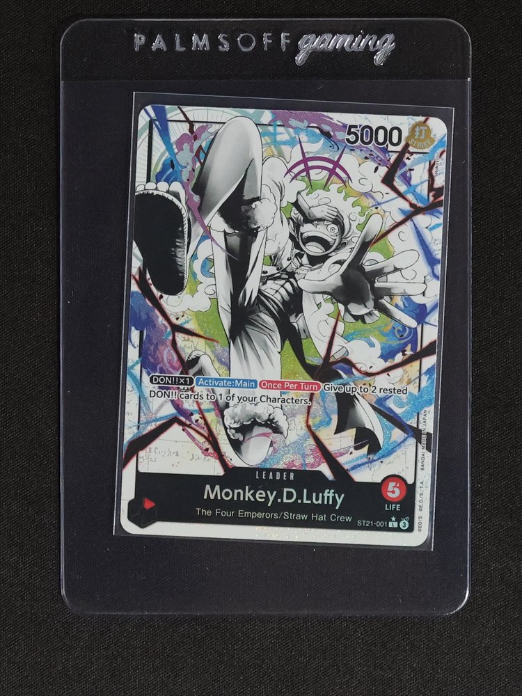 One Piece TCG ST21-001 Monkey.D.Luffy Leader Gear 5 — front