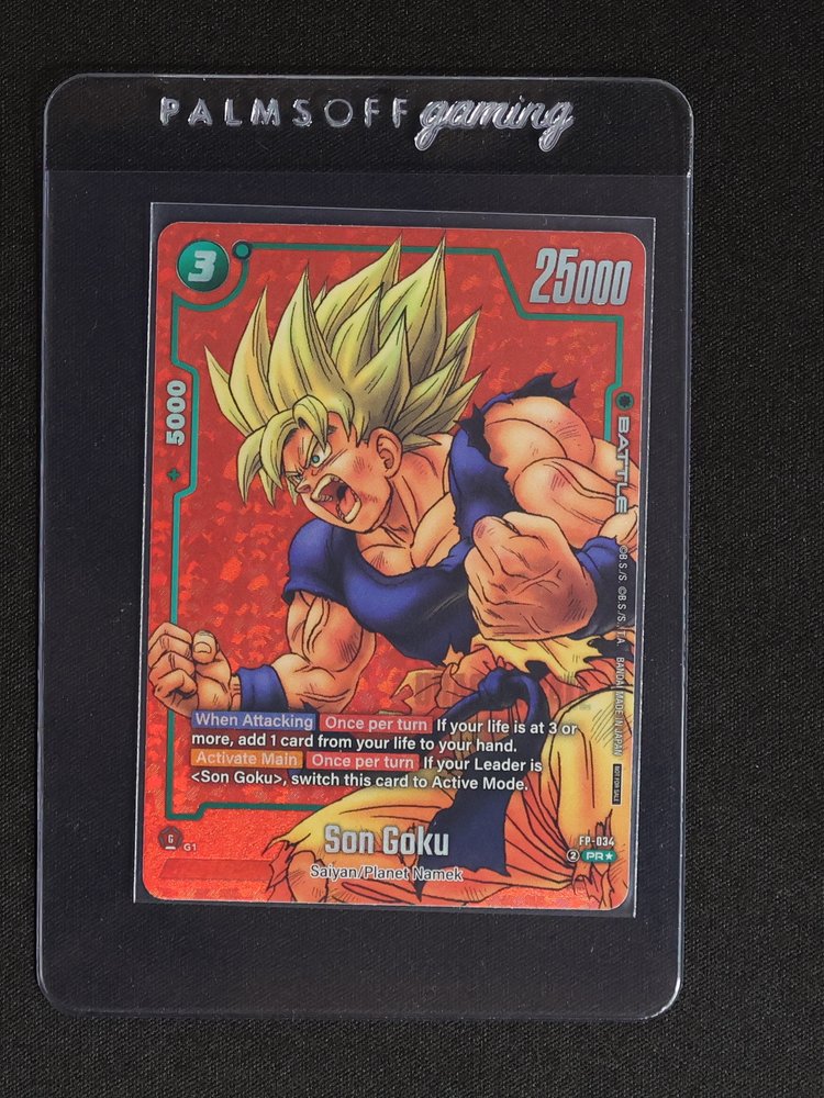 2023 Dragon Ball Fusion World FP-034 Son Goku — front
