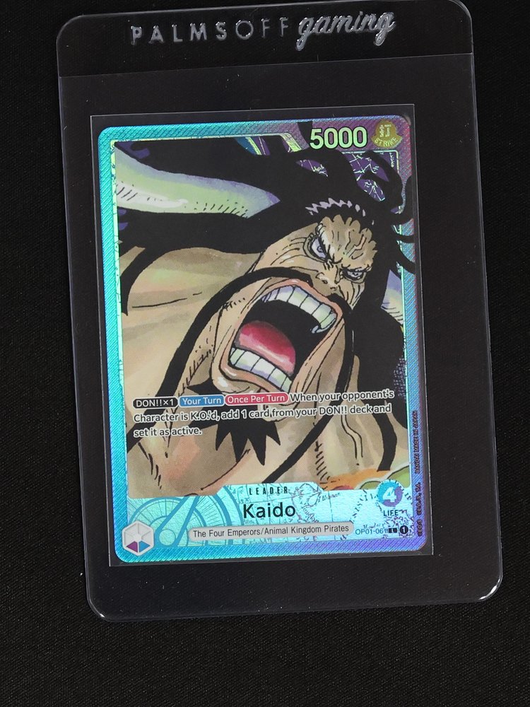 One Piece Card Game OP01-061 Kaido Parallel Leader — front