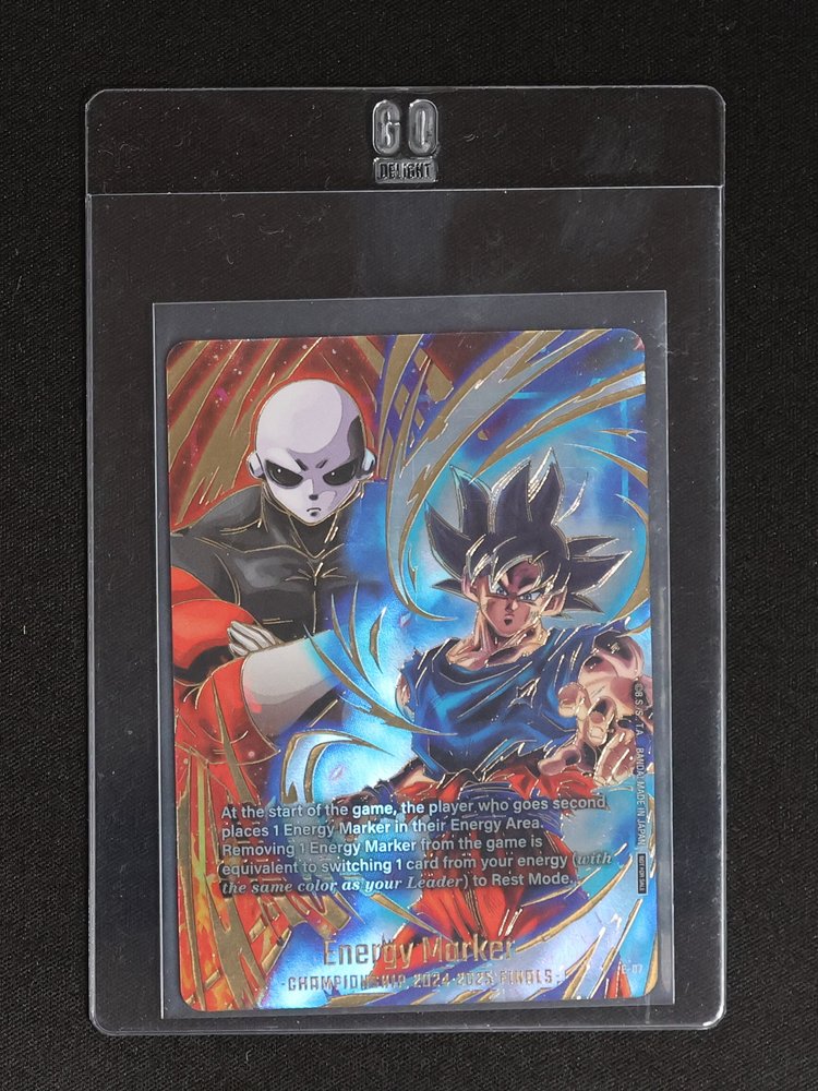 Dragon Ball Super Fusion World #E-07 Son Goku & Jiren Energy Marker Championship Promo 2024 — front