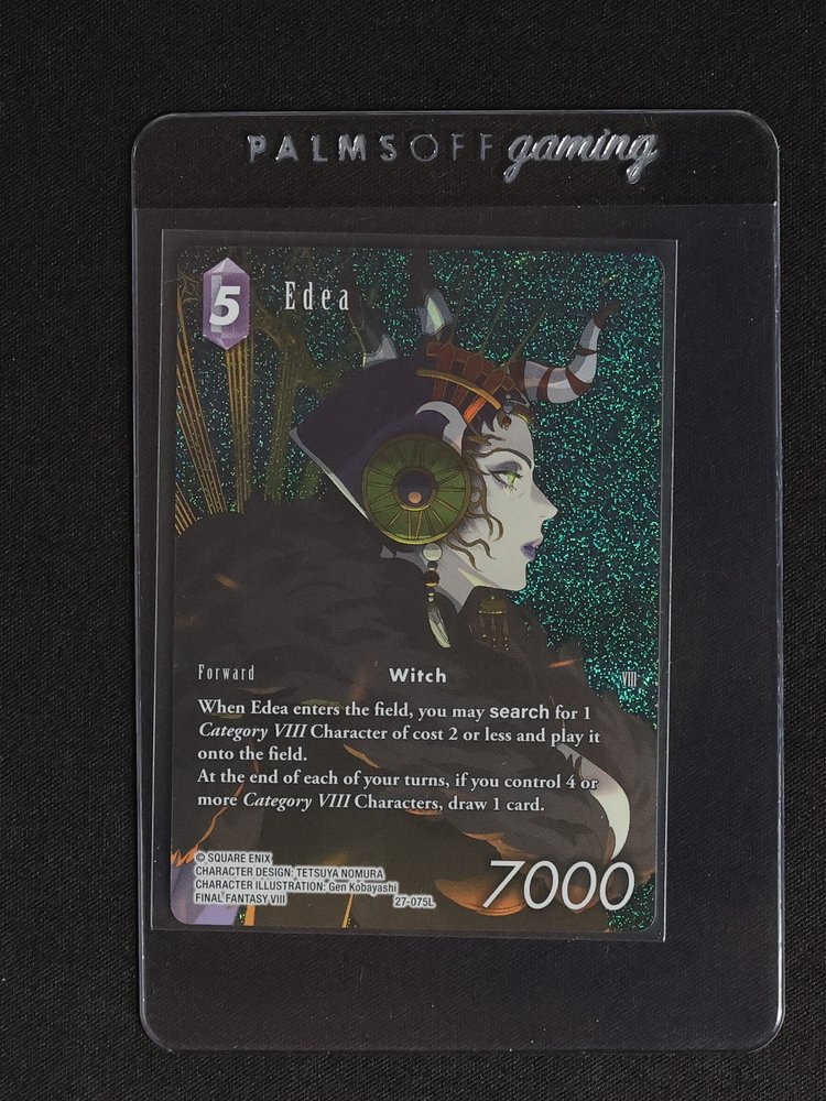 Final Fantasy TCG Journey of Discovery 27-075L Edea — front