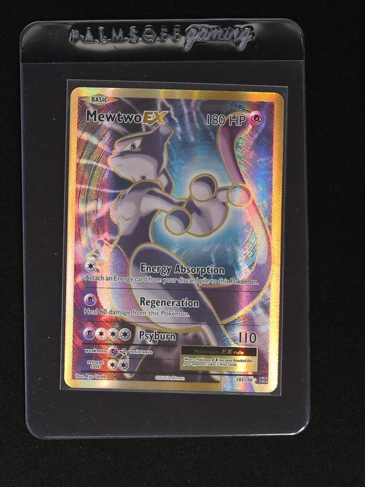 2016 Pokémon XY Evolutions #103 Mewtwo EX — front