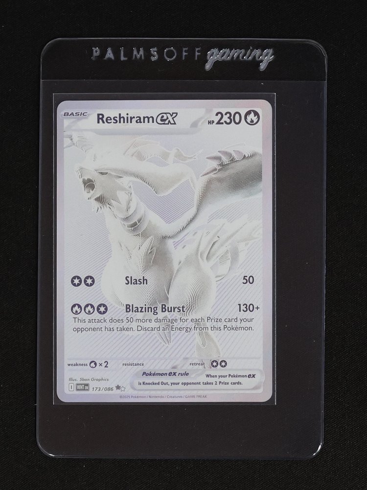 2025 Pokémon SV: White Flare Reshiram EX #173 — front