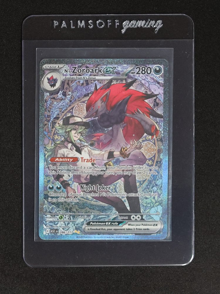 2023 Pokemon TCG Ascended Heroes #286 N's Zoroark EX — front