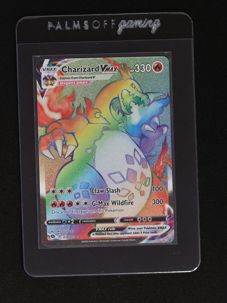 2020 Pokémon Champion's Path #074 Charizard VMAX — front
