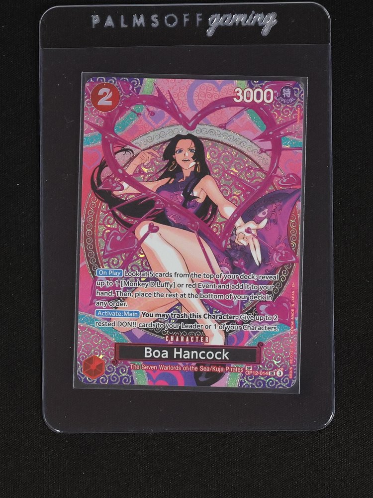 One Piece TCG OP12-014 Boa Hancock SP — front