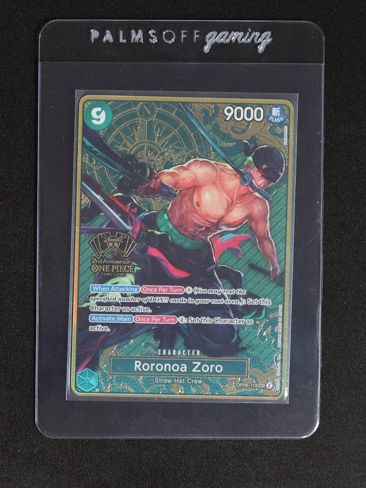 One Piece Card Game OP06-118 Roronoa Zoro — front
