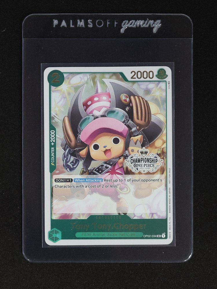 2024 One Piece Card Game OP02-034 Tony Tony Chopper — front